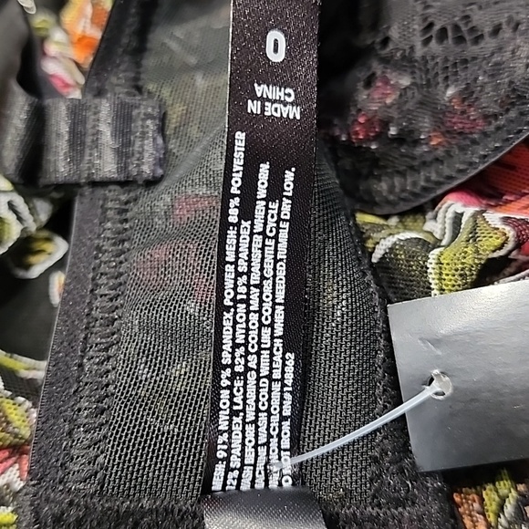 Torrid - Mesh Regency Punk Babydoll in Sketch Garden Floral Rich Black​​​ - Picture 11 of 16